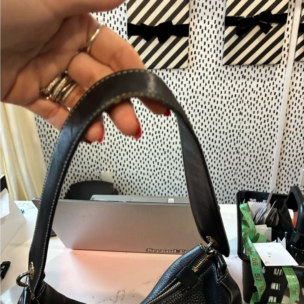 Kate Spade black small shoulder bag vintage